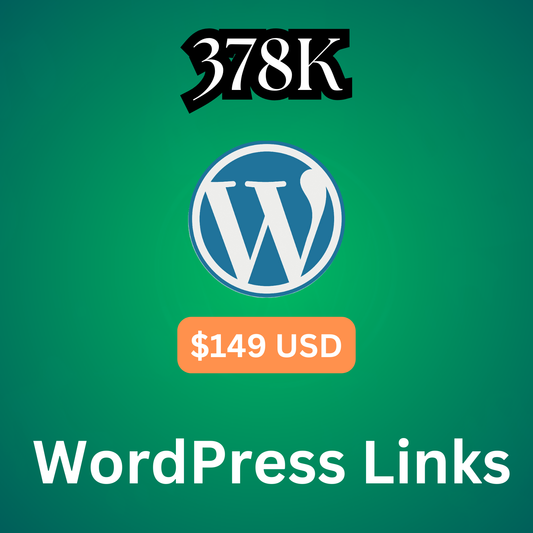 Buy Bulk WordPress Website Links - 378k+ Links | Google Sheet Download